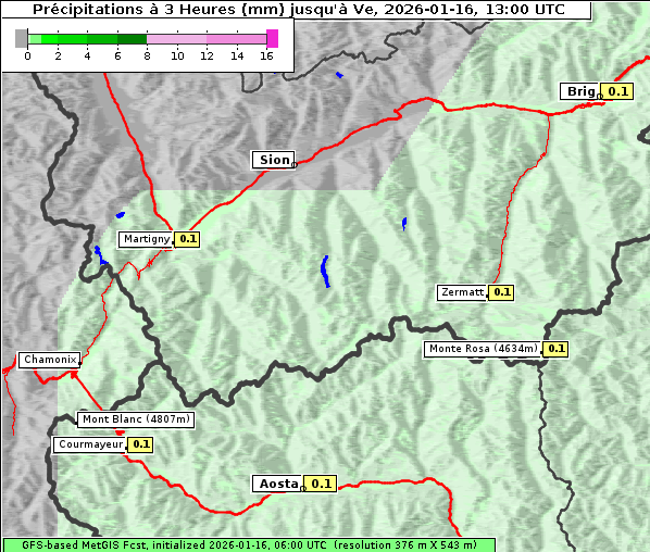 Niederschlag, 16. 1. 2026