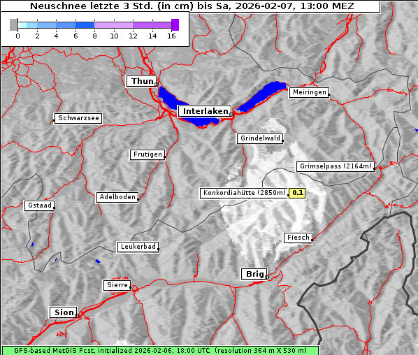 Neuschnee, 7. 2. 2026