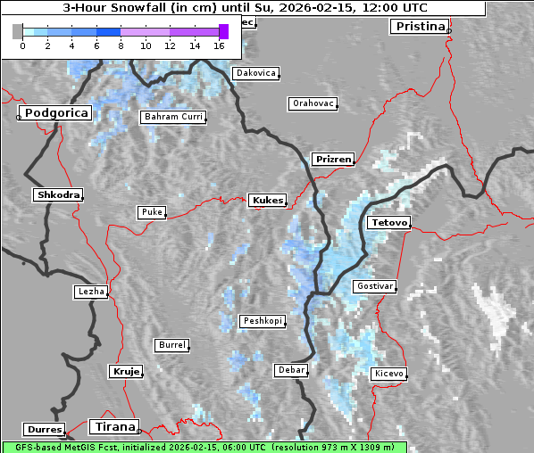 Neuschnee, 15. 2. 2026