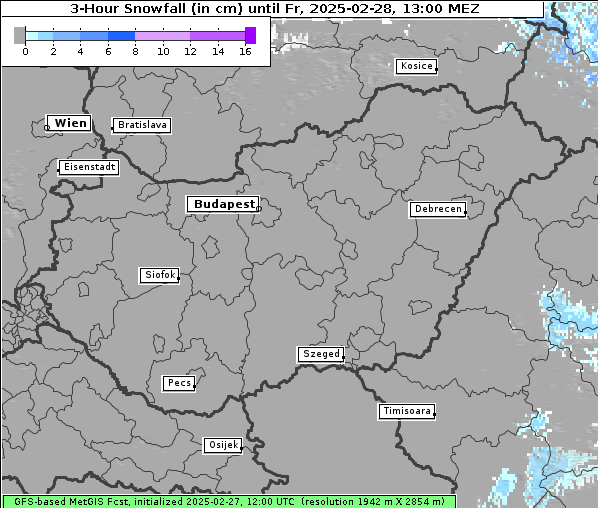 Neuschnee, 28. 2. 2025