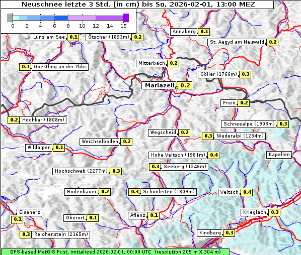 Neuschnee, 1. 2. 2026