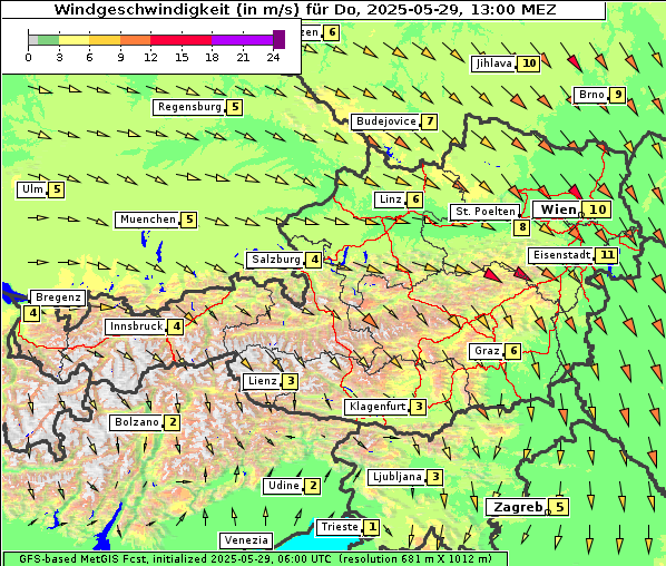 Wind, 29. 5. 2025