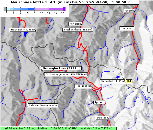 Neuschnee, 8. 2. 2026