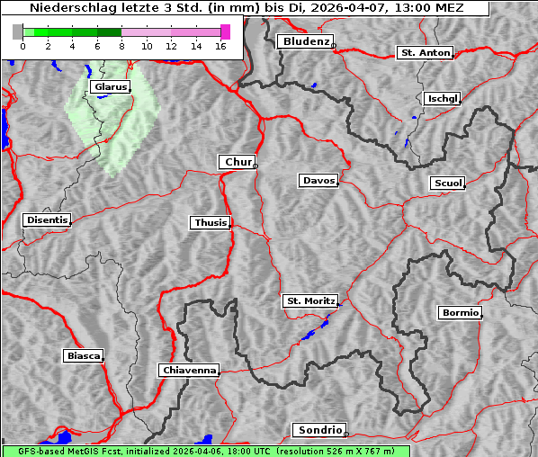 Niederschlag, 7. 4. 2026