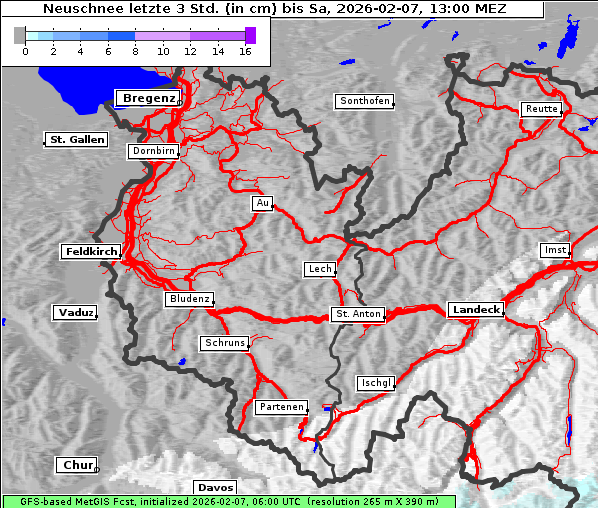 Neuschnee, 7. 2. 2026