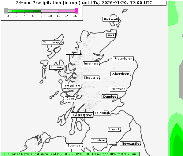 Niederschlag, 20. 1. 2026