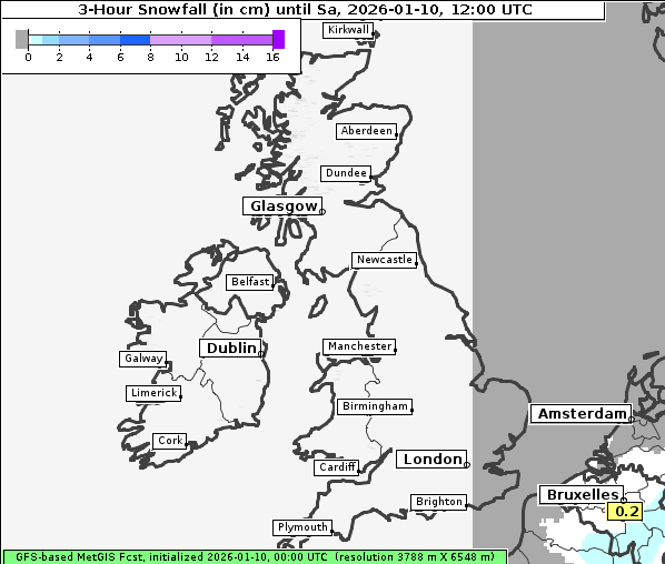 Neuschnee, 10. 1. 2026