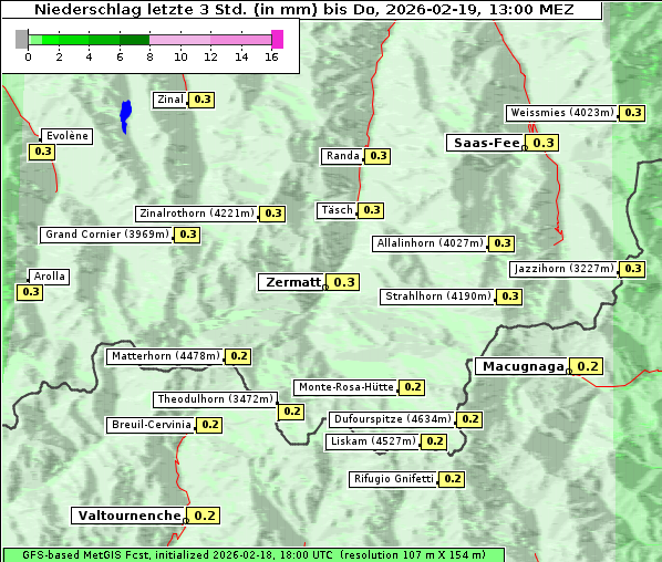 Niederschlag, 19. 2. 2026