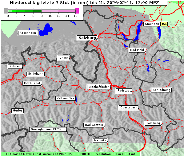 Niederschlag, 11. 2. 2026