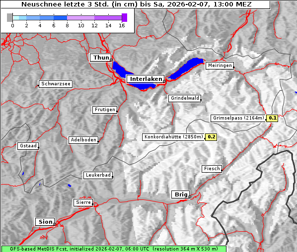 Neuschnee, 7. 2. 2026