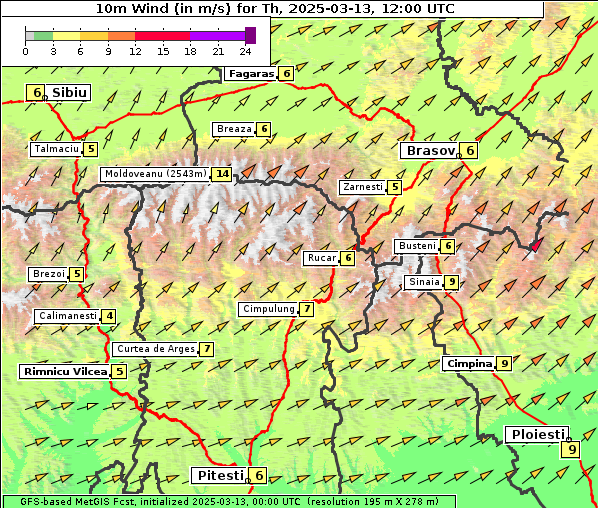 Wind, 13. 3. 2025