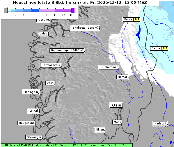 Neuschnee, 12. 12. 2025