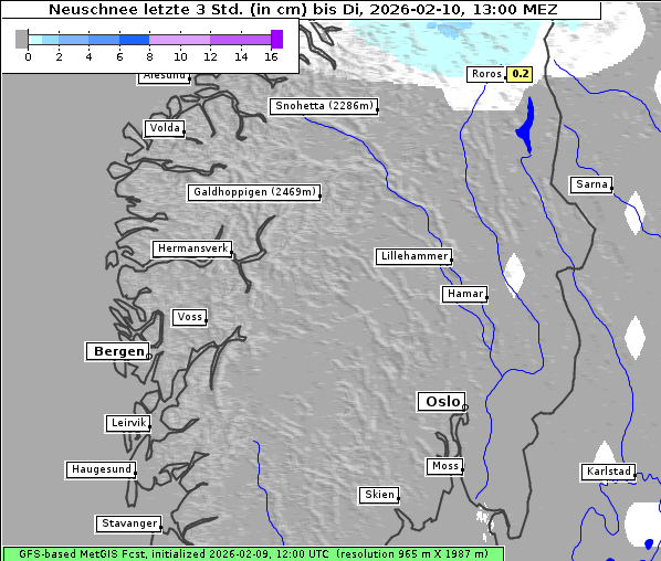 Neuschnee, 10. 2. 2026