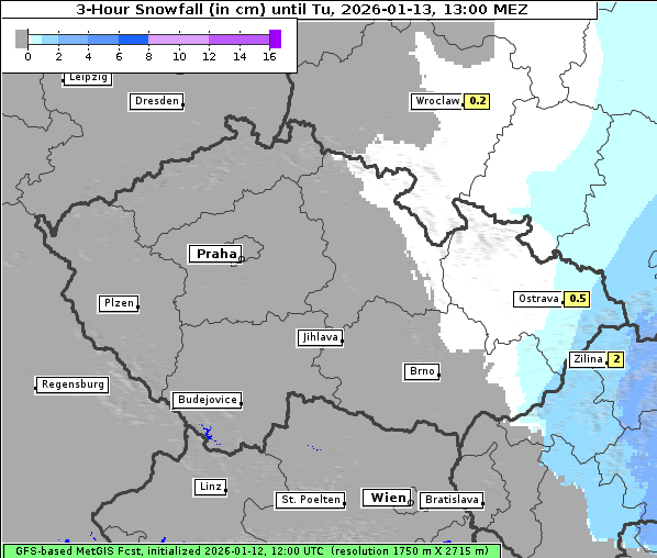 Neuschnee, 13. 1. 2026