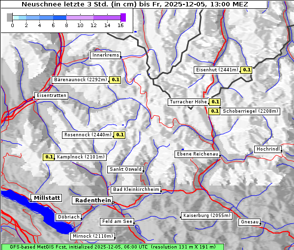 Neuschnee, 5. 12. 2025