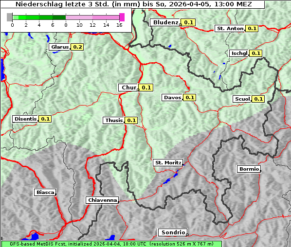 Niederschlag, 5. 4. 2026