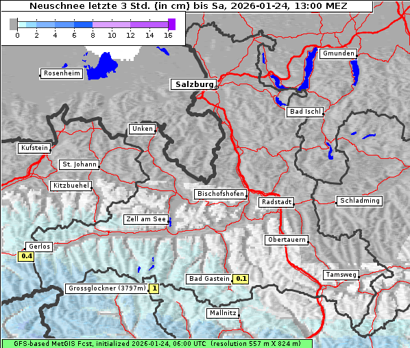 Neuschnee, 24. 1. 2026