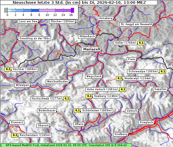 Neuschnee, 10. 2. 2026