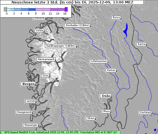 Neuschnee, 9. 12. 2025