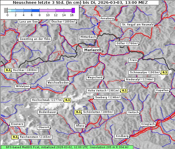 Neuschnee, 3. 3. 2026