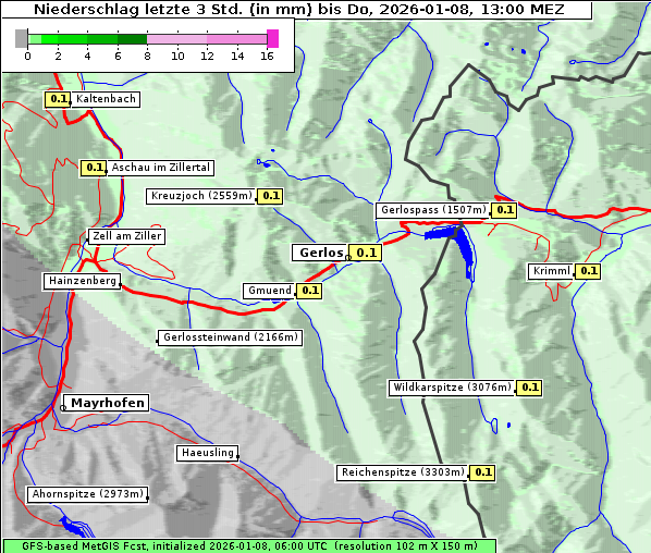 Niederschlag, 8. 1. 2026