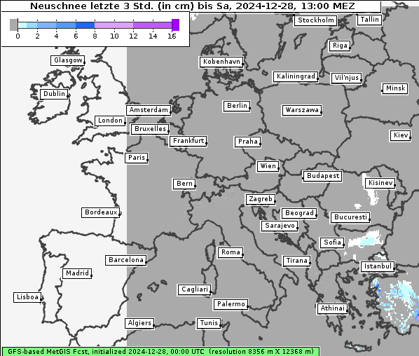 Neuschnee, 28. 12. 2024