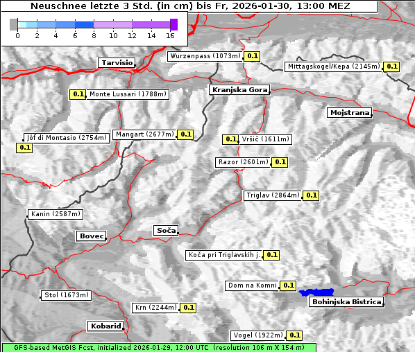 Neuschnee, 30. 1. 2026