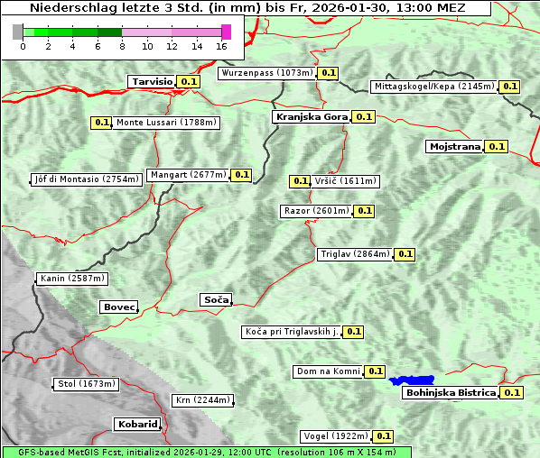 Niederschlag, 30. 1. 2026