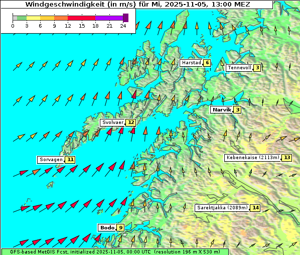 Wind, 5. 11. 2025