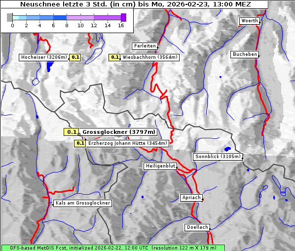 Neuschnee, 23. 2. 2026