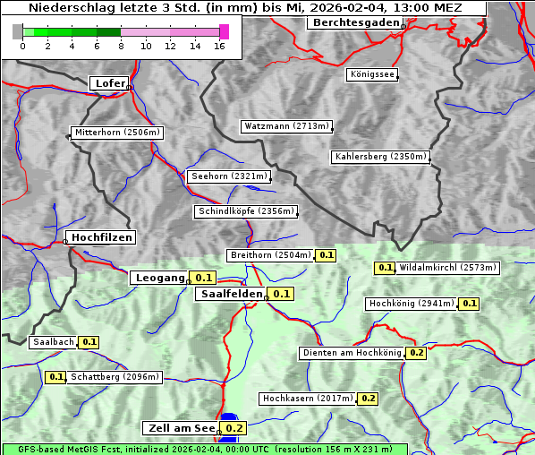Niederschlag, 4. 2. 2026
