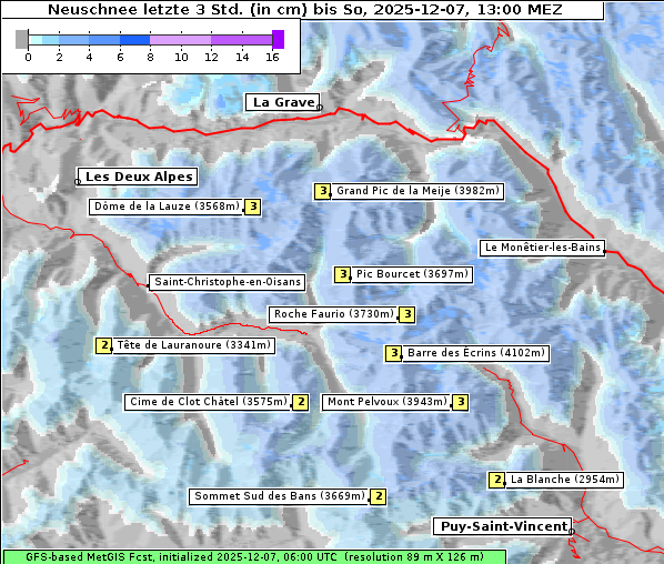 Neuschnee, 7. 12. 2025