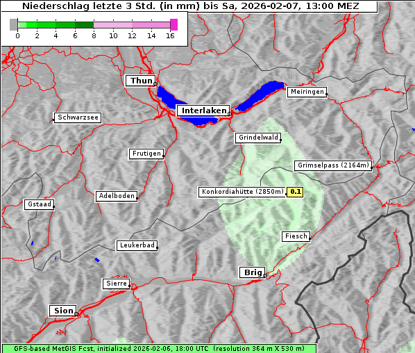 Niederschlag, 7. 2. 2026