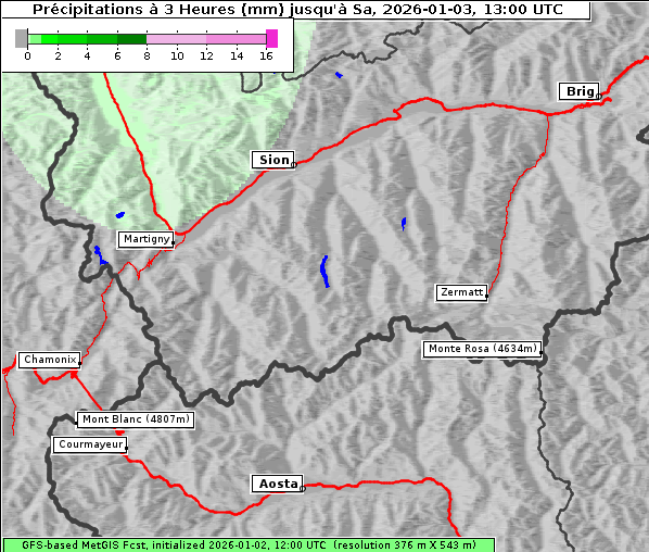 Niederschlag, 3. 1. 2026
