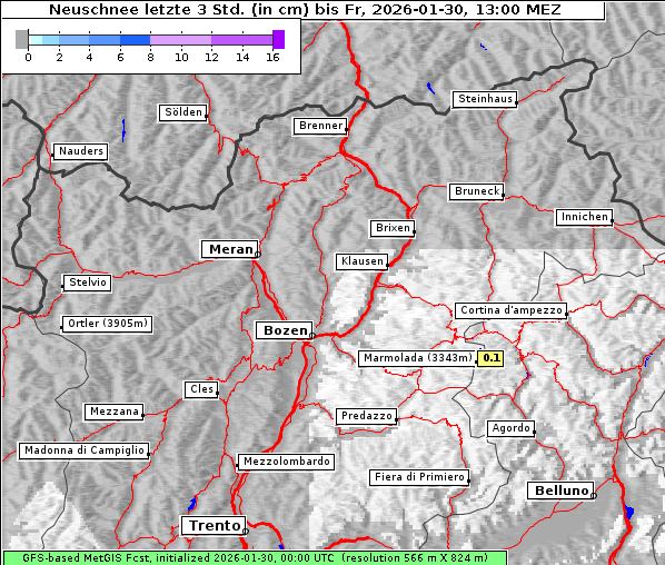 Neuschnee, 30. 1. 2026