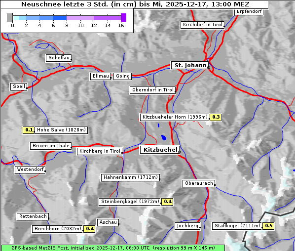 Neuschnee, 17. 12. 2025