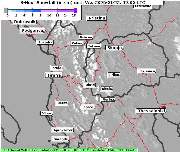 Neuschnee, 22. 1. 2025