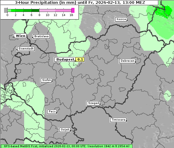 Niederschlag, 13. 2. 2026