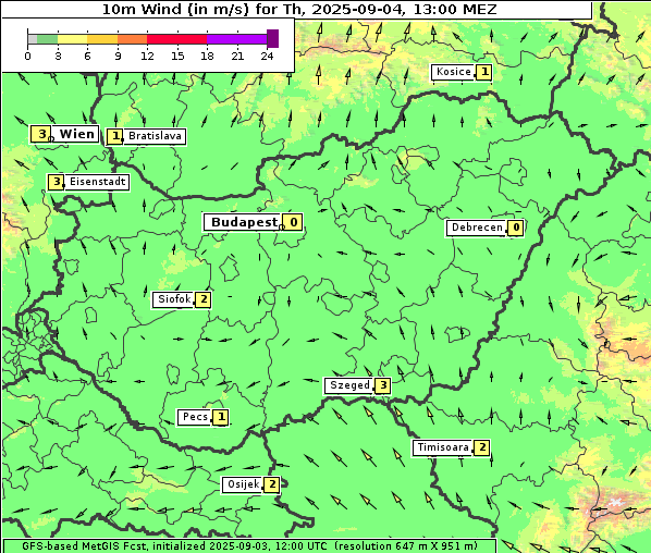 Wind, 4. 9. 2025
