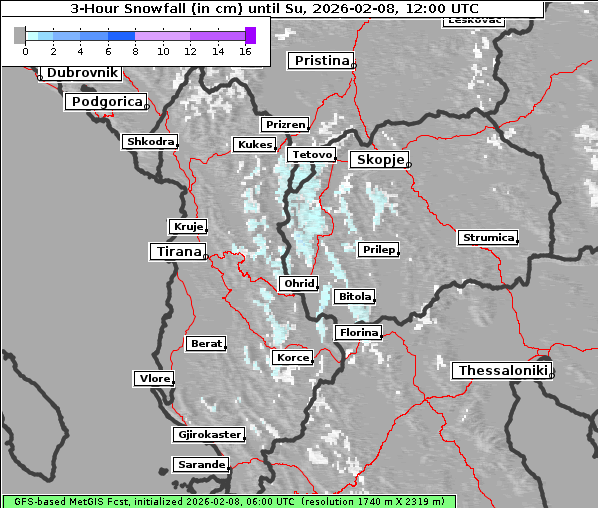 Neuschnee, 8. 2. 2026