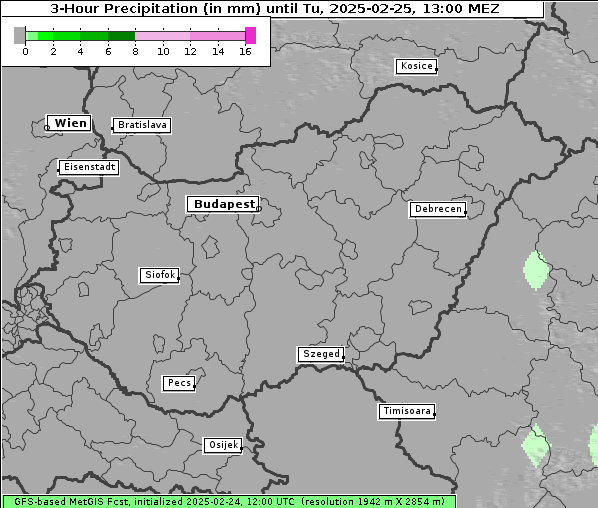 Niederschlag, 25. 2. 2025