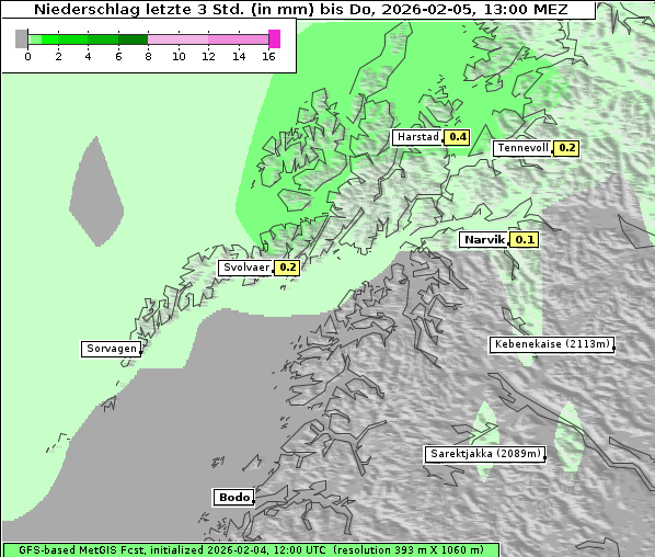 Niederschlag, 5. 2. 2026