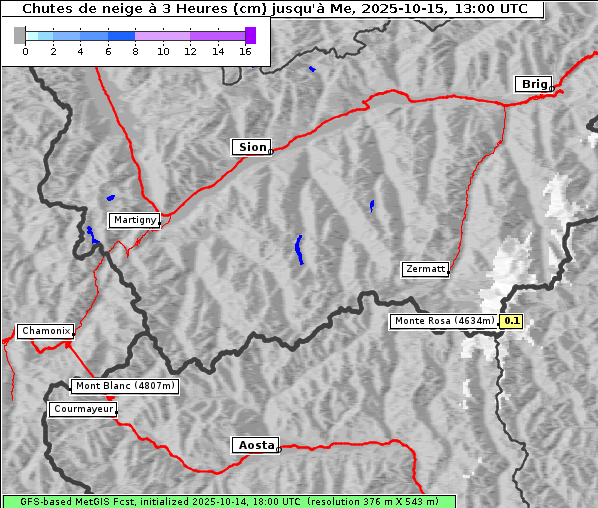 Neuschnee, 15. 10. 2025