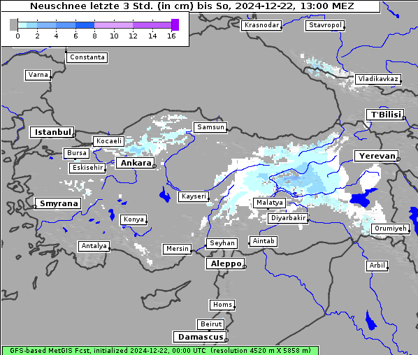 Neuschnee, 22. 12. 2024