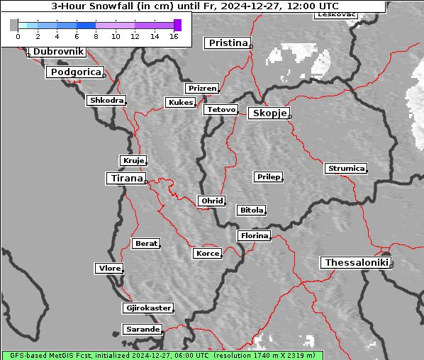 Neuschnee, 27. 12. 2024