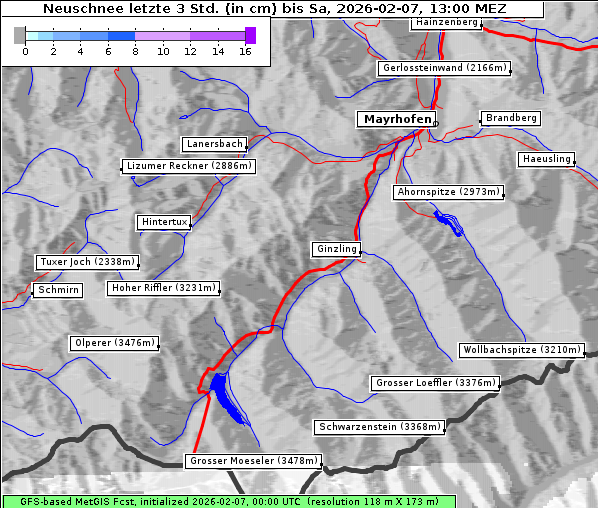 Neuschnee, 7. 2. 2026