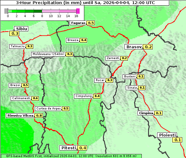 Niederschlag, 4. 4. 2026
