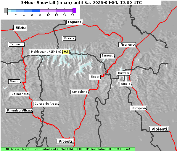 Neuschnee, 4. 4. 2026