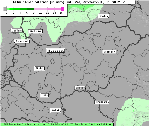 Niederschlag, 18. 2. 2026