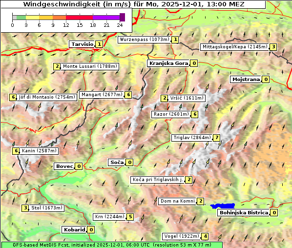 Wind, 1. 12. 2025